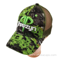 Camo mesh trucker hunting hat